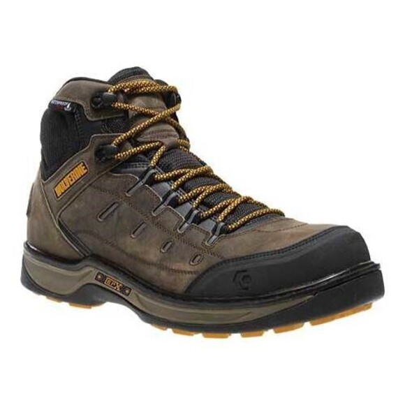 Wolverine Edge LX EPX Waterproof CarbonMax Work Boot Men Taupe/Yellow